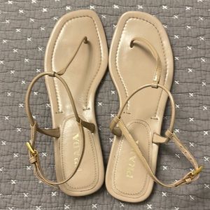 Authentic Prada sandles . Size 38. Previously owned